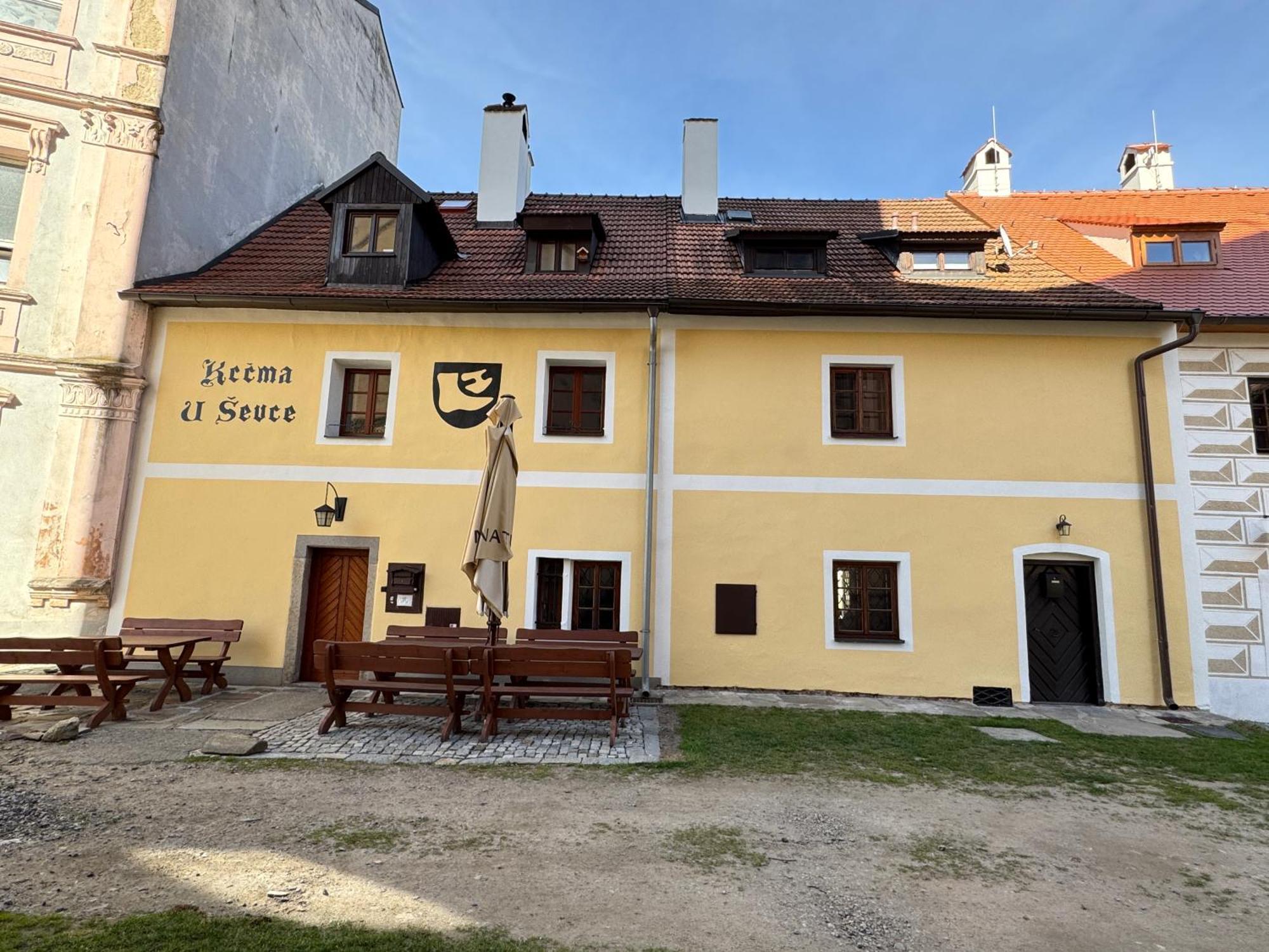 Penzion U Dvou Kocek Rozmberk Nad Vltavou Exterior photo